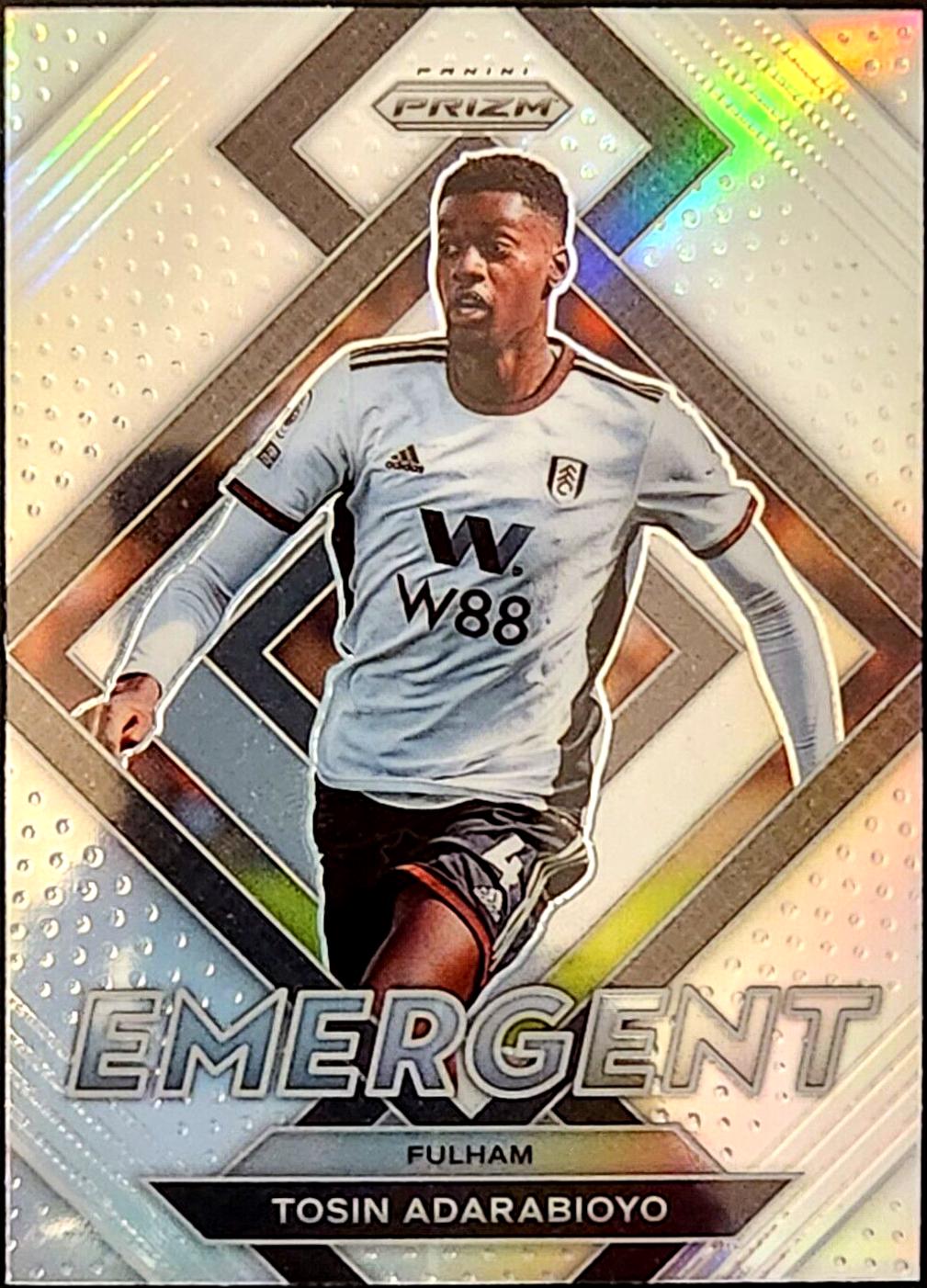 Tosin Adarabioyo [Silver] #5 Soccer Cards 2022 Panini Prizm Premier League Emergent