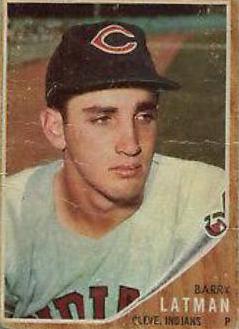 Barry Latman #145 Baseball Cards 1962 Venezuela Topps