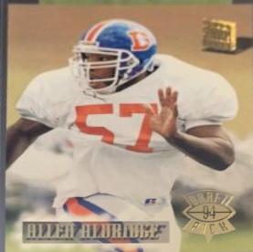 Allen Aldridge #455 Football Cards 1994 Stadium Club