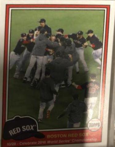 Boston Red Sox #226 Baseball Cards 2018 Topps Throwback Thursday