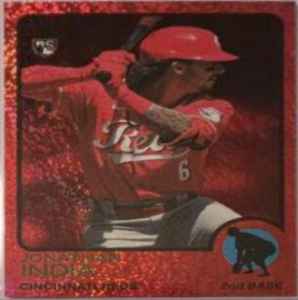 Jonathan India [Red Hot Foil] #129 Baseball Cards 2021 Topps Archives