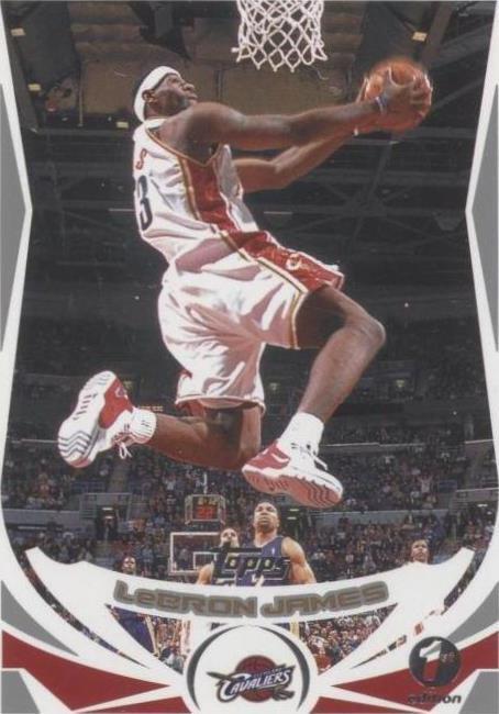 2004 topps lebron james outlet 23 2nd year