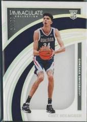 Chet Holmgren #11 Basketball Cards 2022 Panini Immaculate Collection Collegiate Prices