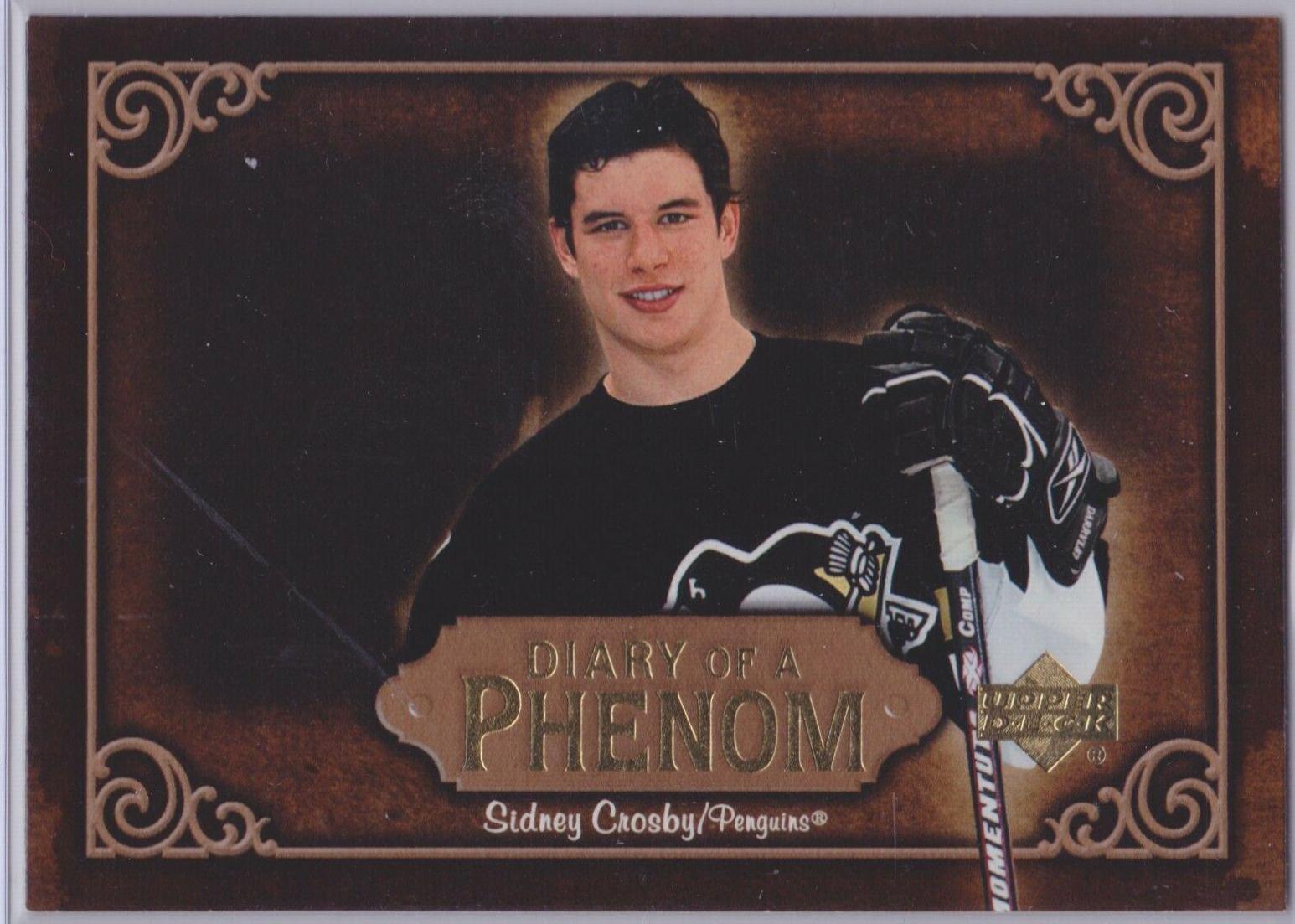 Sidney Crosby #DP18 Hockey Cards 2005 Upper Deck Diary of A Phenom