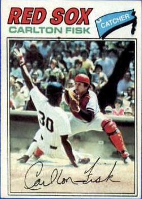 Carlton Fisk #640 Baseball Cards 1977 Topps