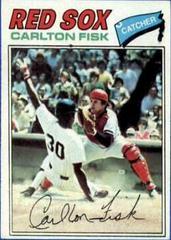 Carlton Fisk #640 Baseball Cards 1977 Topps Prices