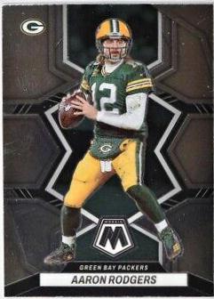 2022 good Mosaic Football Aaron Rodgers