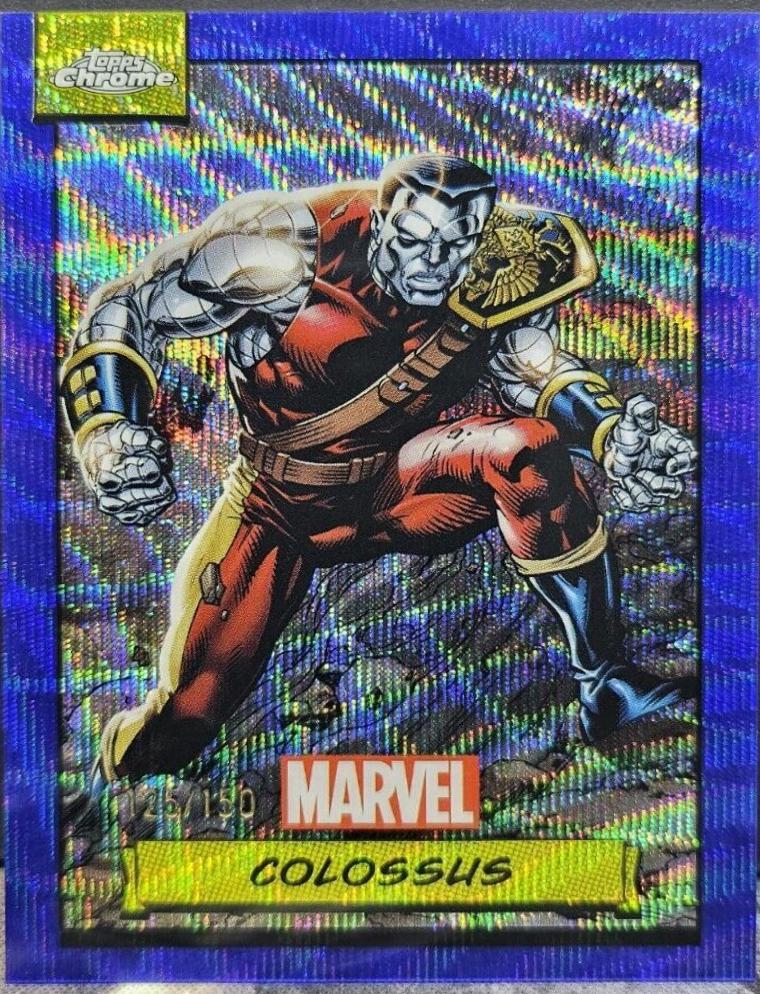 Colossus [Blue Wave] #26 Marvel 2024 Topps Chrome