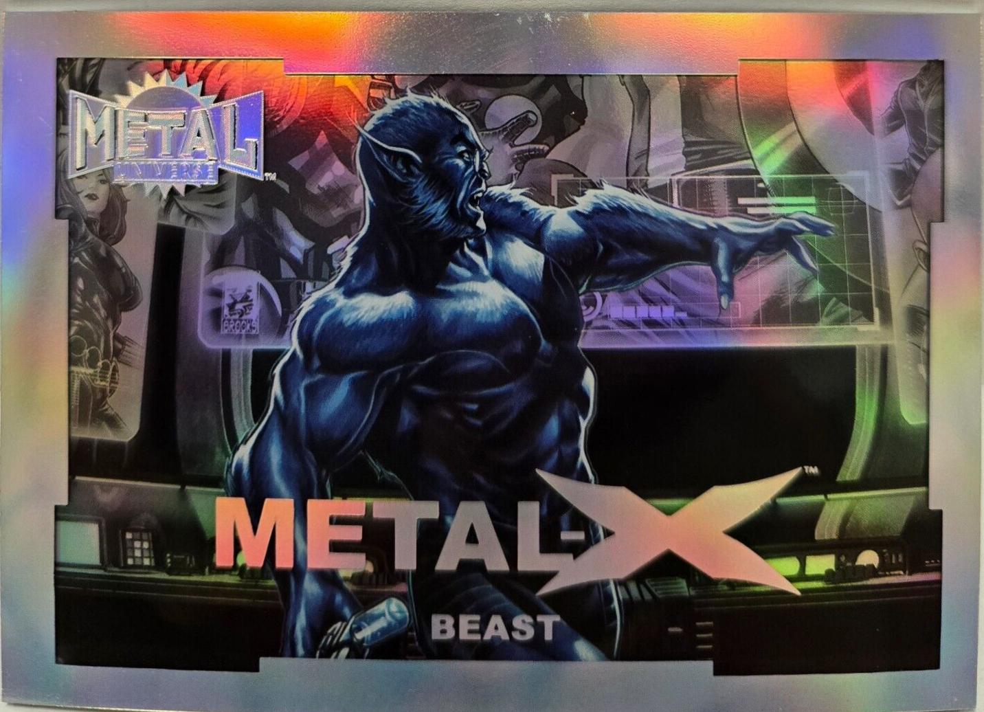 Beast #MX29 2024 SkyBox Metal Universe Avengers Metal-X