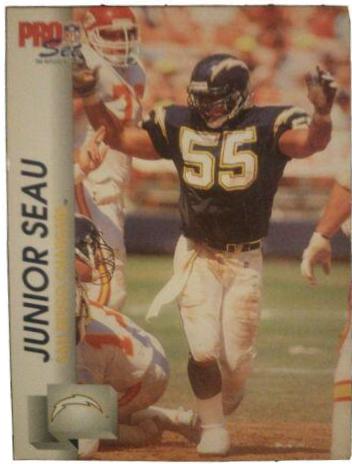 Junior Seau #643 Football Cards 1992 Pro Set