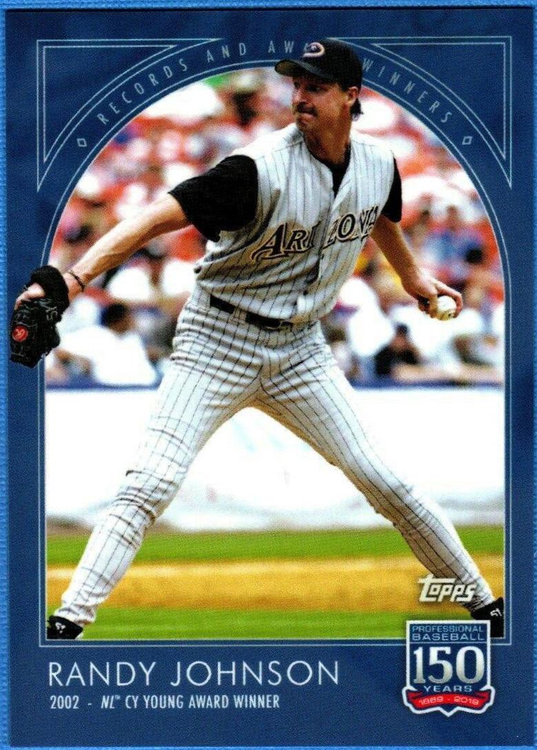 Randy Johnson #67 Baseball Cards 2019 Topps 150 Years of Baseball