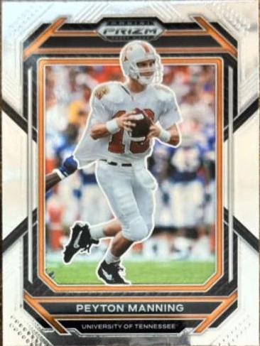 Peyton Manning Prices Panini Prizm Draft Picks Football Cards