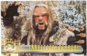 Sabretooth Terror! #22 Marvel 2000 Topps X-Men The Movie