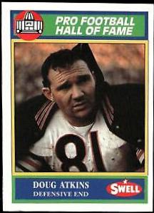 Doug Atkins #111 Football Cards 1990 Swell Greats