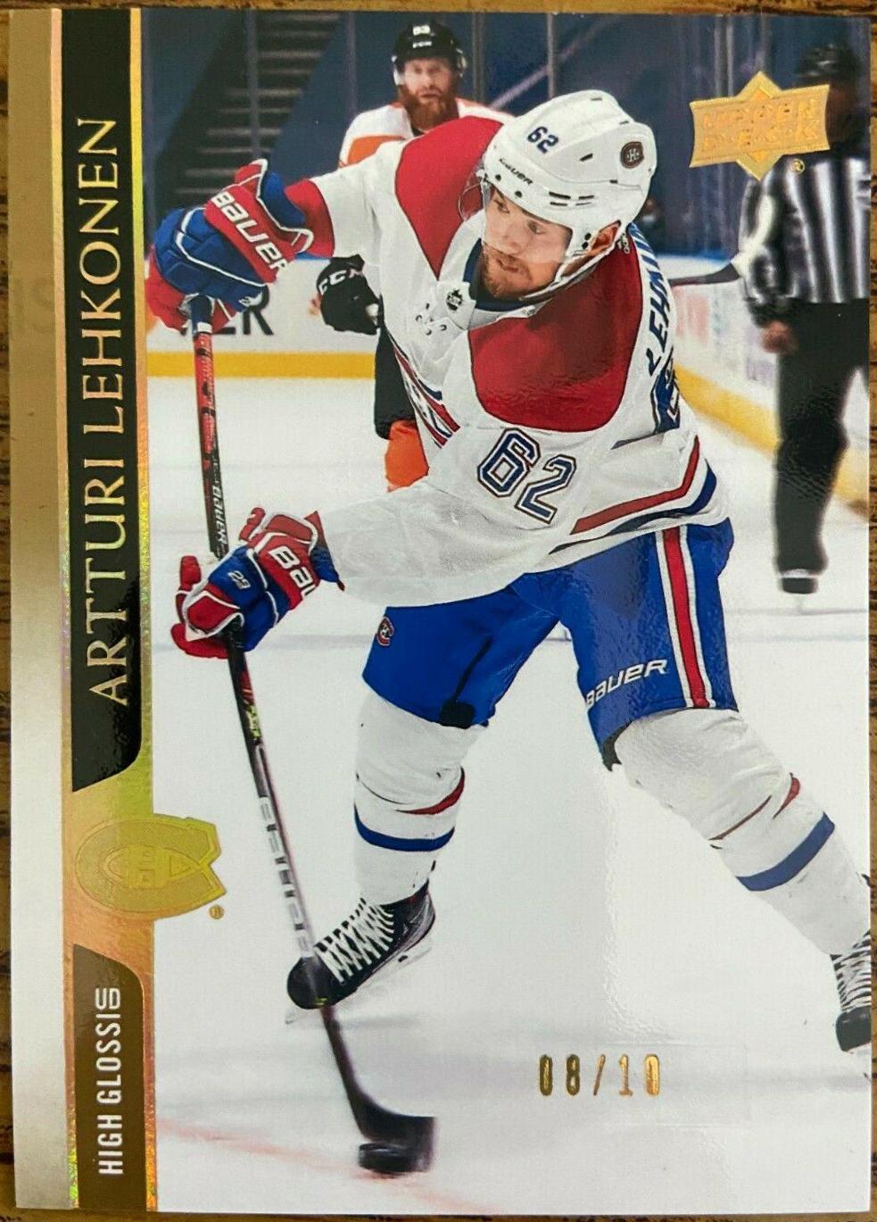 Artturi Lehkonen [High Gloss] #351 Hockey Cards 2020 Upper Deck