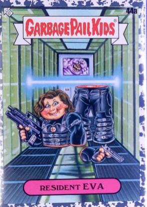 Resident Eva [Grey] #44a Garbage Pail Kids Intergoolactic Mayhem