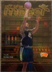 Elton Brand, Tim Duncan Gold Refractor #155 Basketball Cards 2000 Finest