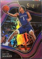 Devin Booker [Purple] #25 Basketball Cards 2022 Panini Chronicles Draft Picks Select