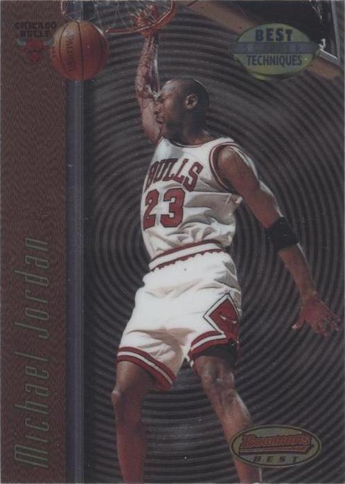 1997 BOWMAN'S BEST #60 MICHAEL JORDAN BASKETBALL CARD CHICAGO BULLS PSA cheapest 9 MINT