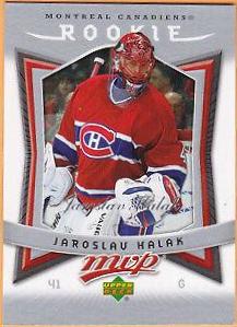 Jaroslav Halak #311 Hockey Cards 2007 Upper Deck MVP