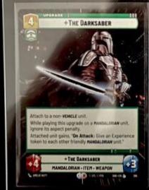 The Darksaber [Foil] #126 Star Wars Unlimited: Shadows of the Galaxy