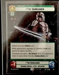 The Darksaber [Foil] #126 Star Wars Unlimited: Shadows of the Galaxy Prices