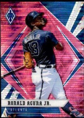 Ronald Acuna Jr. #9 Baseball Cards 2020 Panini Absolute