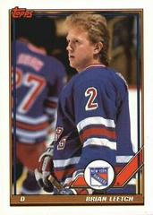 Brian Leetch #108 Hockey Cards 1991 Topps Prices