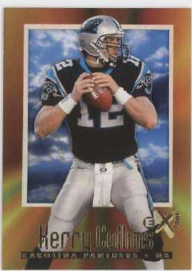 Kerry Collins #4 Football Cards 1997 Skybox E X2000