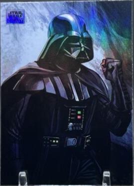 Darth Vader #GE-15 Star Wars 2024 Topps Chrome Galaxy Galactic Empire Art