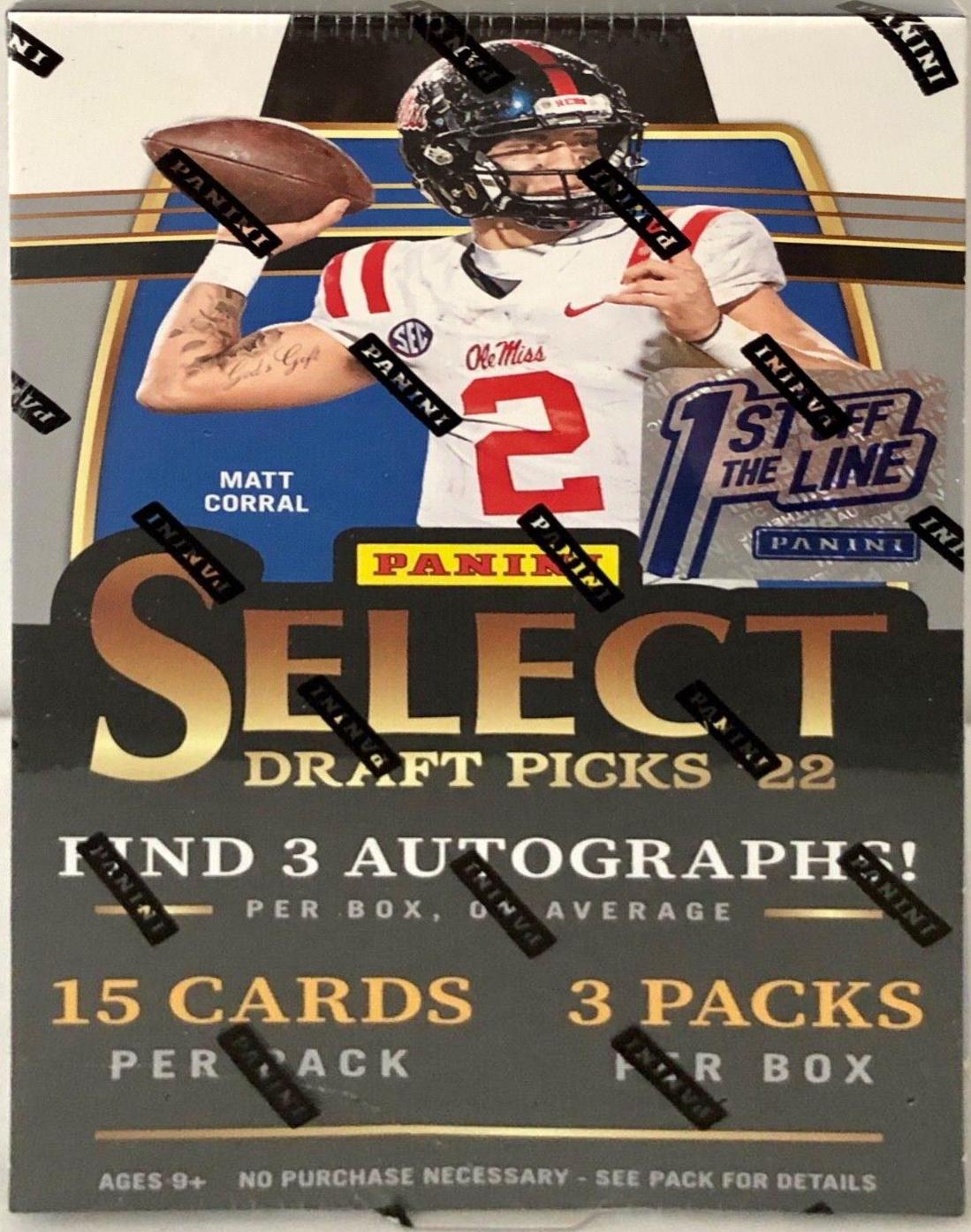 Hobby Box [FOTL] Football Cards 2022 Panini Select Draft Picks