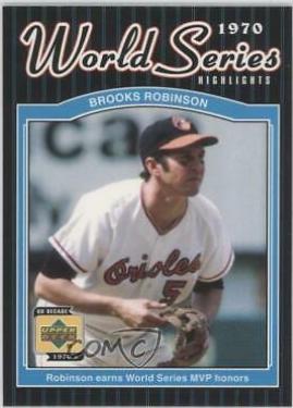 Brooks Robinson #171 Baseball Cards 2001 Upper Deck Decade 1970's