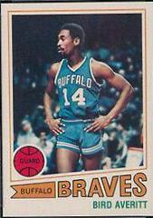 Bird Averitt #8 Basketball Cards 1977 Topps Prices