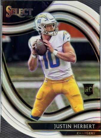 Justin Herbert Select Silver sale Die Cut