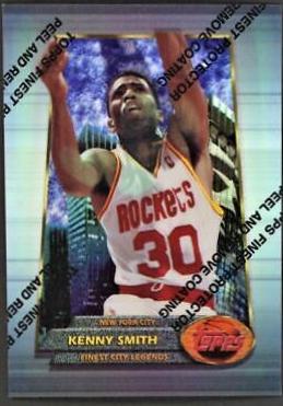 Kenny Smith [Refractor] #9 Basketball Cards 1994 Finest