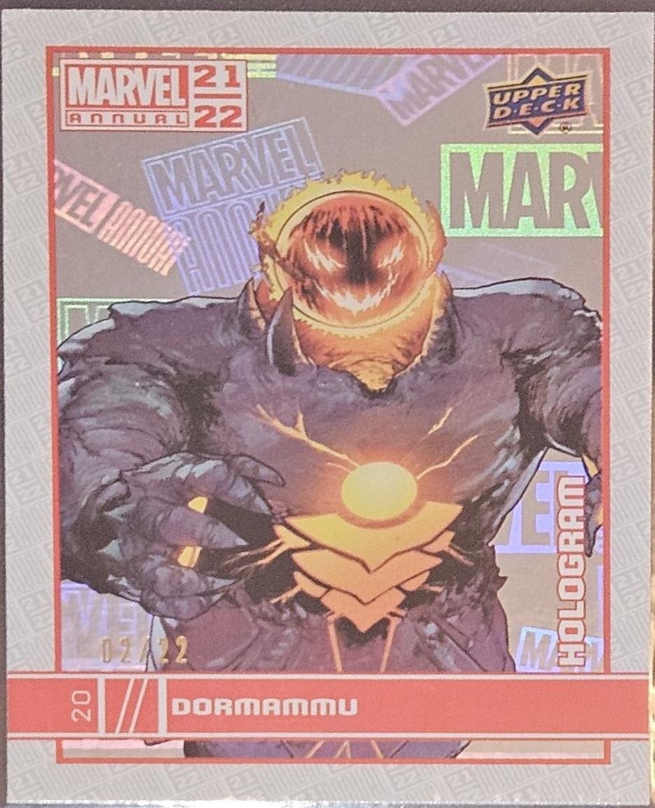 Dormammu [Hologram] #20 Marvel 2021 Upper Deck Annual