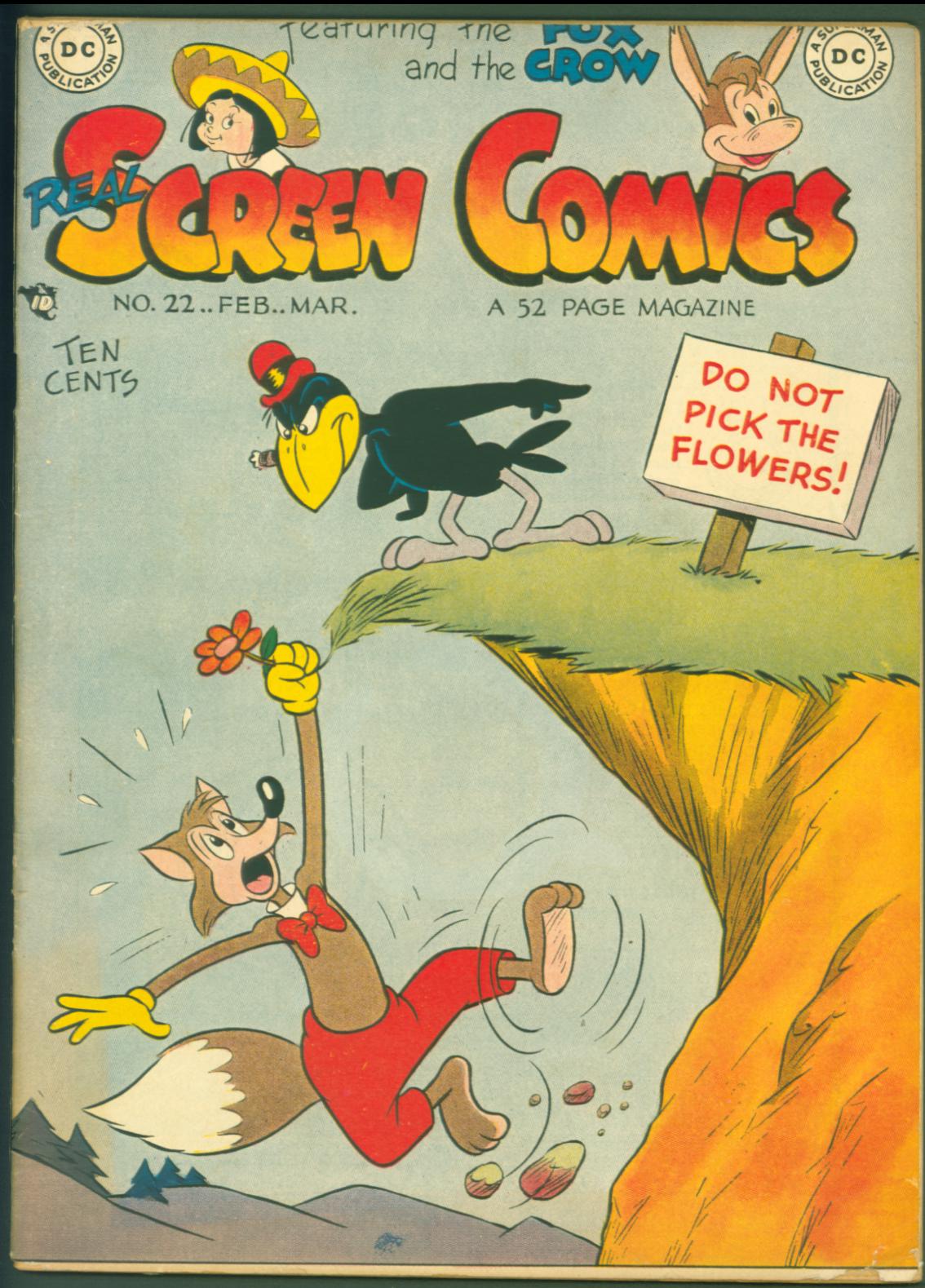 Real Screen Comics #22 (1949) Comic Books Real Screen Comics