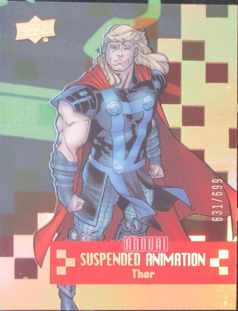 Thor #10 Marvel 2022 Upper Deck Annual Suspended Animation