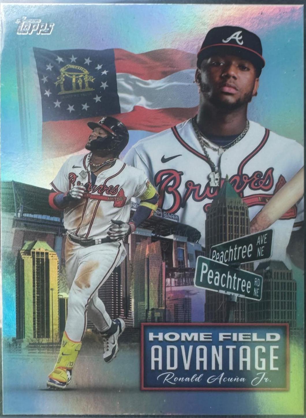 Ronald Acuna Jr. Topps 2024 SSP Case Hit Home Field Advantage