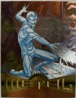 Iceman #21 Marvel 2013 Fleer Retro Metal