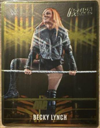 Becky Lynch Gold Prices Panini Chronicles Wwe Action