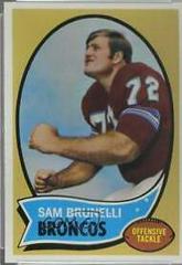 Sam Brunelli #67 Football Cards 1970 Topps Prices