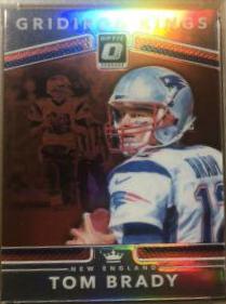 Cheapest 2017 Donruss Optic #16 Tom Brady Gridiron Kings Holo Insert - PSA 10 GEM MINT.