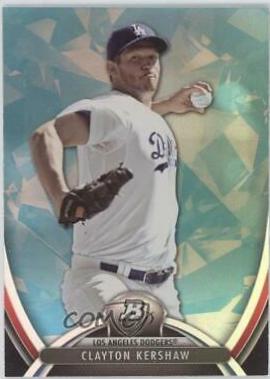 Clayton Kershaw [Blue Sapphire] #23 Baseball Cards 2013 Bowman Platinum