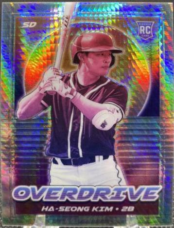 Ha Seong Kim [Hyper] #2 Baseball Cards 2021 Panini Chronicles Overdrive