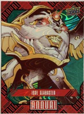 Idol Alabaster [Green] #35 Marvel 2023 Upper Deck Annual