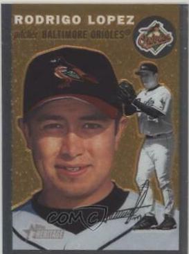 Rodrigo Lopez #THC10 Baseball Cards 2003 Topps Heritage Chrome