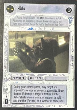 Kabe [Limited] Star Wars CCG Premiere