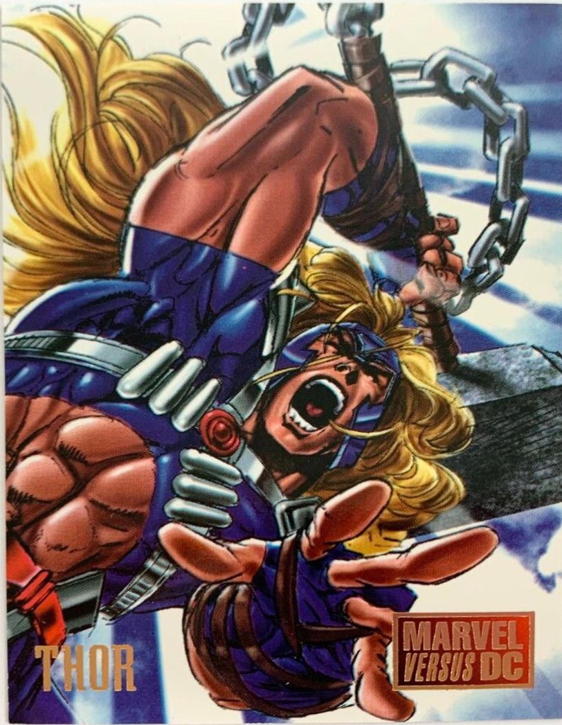 Thor #13 1995 Fleer DC vs Marvel