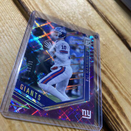 Eli Manning [Purple] #5 Football Cards 2018 Donruss Elite